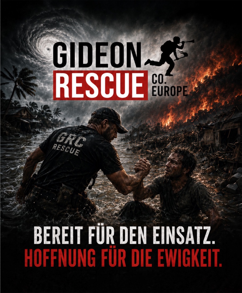 Gideon Rescue: Bereit für den Einsatz. Hoffnung für die Ewigkeit.